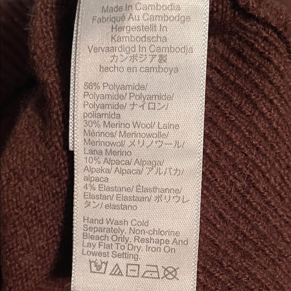 J. Crew Wool Alpaca Mix Knit Sweater Women’s XS Mock Neck Long‎ Sleeve - Picture 10 of 10